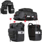 Rhinowalk Bike Pannier Bag Set for Bicycle Cargo Rack Saddle Bag Shoulder Bag Laptop Pannier Rack Bicycle Bag Professional Cycling Accessories 3 in 1