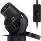 hygger Wave Maker with Controller for Feeding, 792 GPH Ultra-Silence Aquarium Powerhead with Strong Magnet Suction Base for Freshwater or Saltwater Fish Tank, 360° Rotating Aquarium Wavemaker Black