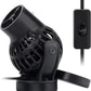 hygger Wave Maker with Controller for Feeding, 1320 GPH Ultra-Silence Aquarium Powerhead with Strong Magnet Suction Base for Freshwater or Saltwater Fish Tank, 360° Rotating Aquarium Wavemaker