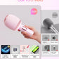 Wireless Bluetooth Karaoke Microphone, 5-in-1 Portable Handheld Mic Speaker with Dynamic Lights, Karaoke Microfono for Car Travel Home Party, Music Record, Duet Singing Gifts for Adults Kids (Pink)