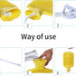Abyclean Enema Bag Kit Rubber Anal Douche Vaginal Douche Enema Cleaner for Women’s or Man’s Health (Yellow, 2L)