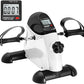 Mini Exercise Bike, AGM Under Desk Bike Pedal Exerciser Foot Cycle Arm & Leg Pedal Exerciser with LCD Screen Displays