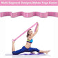 Stretch Strap, Elastic Yoga Stretching Strap, Multi-Loop for Physical Therapy, Pilates, Yoga, Dance & Gymnastics Exercise and Flexible Pilates Stretch Band