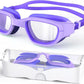 Kids Swim Goggles,Swimming Goggles for Kids 6-14, Anti-Fog UV Protection Pool Glasses for Boys Girls