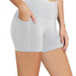 baleaf Women's 8"/ 5"/ 3" Biker Shorts High Waist Yoga Workout Gym Running Volleyball Spandex Shorts with Pockets