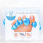 YogaToes GEMS: Gel Toe Stretcher & Separator - America’s Choice for Fighting Bunions, Hammer Toes (Small fits Shoe Sizes W: 7 and Over/M: 7 and Over) Sold as Pair