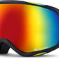 GoLight OTG Anti-Fog Ski Goggles for Men Women ??Spherical REVO Lens, UV400, Breathable TPU Frame, Adjustable Non-Slip Strap
