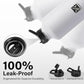 Insulated Water Bottle | Thickened Stainless Steel Vacuum Metal | Portable Sports Half Gallon Large Water Jug for Gym and Hiking with Straw, Carrier Bag, Handle Strap | BPA-Free 64 oz