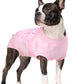 Kuoser Dog Surgery Recovery Suit, Anti Licking Pet Surgical Suit for Dogs Male Neuter, Female Dog Surgery Suit for Spay Subsititute E-Collar Cone, Dogs Body Suits After Surgery Pink Tie Dye M