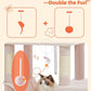 Taoqimiao Cat Tree, 66.2-Inch Cat Tower for Indoor Cats, Plush Multi-Level Cat Condo with 12 Scratching Posts, 2 Perches, 2 Caves, Hammock, 2 Pompoms, Jelly Pink MS013P