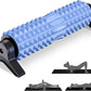 Trigger Point Foam Roller with Stand, 18 Inch Medium Density Foam Roller Long Yoga Roller Foam Exercise Roller for Physical Therapy, Muscles Deep Tissue, Pilates, Back Pain and Muscle Recovery (Blue)