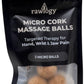 Travel Cork Massage Ball | Lightweight, Sustainable Alternative to Lacrosse Ball for Muscle Pain Relief (Extra Small 0.75 Inch (Pack of 3), Sanded Cork)