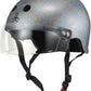 Triple Eight The Certified Sweatsaver Helmet with Visor for Roller Derby, Skateboarding and BMX