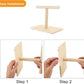 Bird Perch Stand, Bird Training Portable Tabletop Platform, Parrot Bird Cage Toy Gym Accessories for Parakeets Cockatiels, Conures, Macaws, Finches Lovebirds