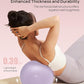 KEEP Pilates Small Exercise Ball Anti-Burst - Thickened Yoga Ball With Pump for Physical Therapy, Fitness, Workout, and Core Strength