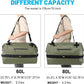 MIER Large Waterproof Duffel Bag Rolltop Dry Backpack Duffle Bags for Kayaking, Rafting, Boating, Swimming, Camping, Travel, Gym, Beach, 60L/80L