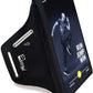 RevereSport Waterproof Running Armband for Phone with Case On (Otterbox, Lifeproof). Sports Phone Holder Compatible iPhone 17/16/15/14/13/12/11/SE Samsung S25/S24/S23/S22/S21/S20 (Medium)