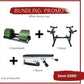 Adjustable Dumbbell (Single) by ROBURFLEX for Workout Strength Training Fitness Home Gym