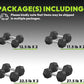 Hex Dumbbell Set, 30-480 lb Set Rubber Encased Exercise & Fitness Dumbbells, Weights Dumbbells Set, Hand Weight for Strength Training