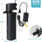 TARARIUM 660GPH Aquarium Fish Tank Filter with 24V DC Powerful Pump for 100-400 Gallon Green Cleaning Machine for Turtle Tank Saltwater Freshwater Crystal Clear, Cold Plunge Filter