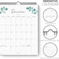 Jotsome Wall Calendar 2025-2026, Academic Monthly Calendar From July 2025 to December 2026 11.2"x14.2", Aesthetic Wall Decoration in Home and Office for Easy Organizing