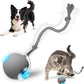 Interactive Cat Toy, 2025 New Interactive Rolling Cats Dog Toy Balls 360° Smart Automatic Rolling Pet Ball, Fast Moving Toy for Dog,Cat Ball Toy (Grey)
