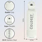 Coldest Insulated Water Bottle with Straw Lid - Stainless Steel Metal Insulated Bottle for Men & Women (Margarita, 40 oz)