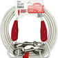 Petest 25ft Reflective Tie-Out Cable for Super Dogs Up to 250 Pounds