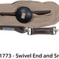 Dura-Tech German Web Cord Lunge Line for Horses | Soft Grip Ribbed Webbing | Lightweight & Durable | Nickel-Plated Snap or Chain Options | Lunch Line with Swivel End and Snap