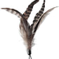 Cat Toys - No Chemical Dyeing Cat Feather Toys for Indoor Cats - Include Cat Wand and Natural Feather Refills
