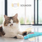 4Pcs Catnip Toy, Plush Cat Toys with Jingly Bell, Bite Resistant Chew Toys, Catnip Filled Cartoon Cat Teething Chew Toy for All Cats