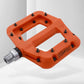 FOOKER MTB Pedals Mountain Bike Pedals 3 Bearing Non-Slip Lightweight Nylon Fiber Bicycle Platform Pedals for BMX MTB 9/16"