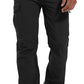 Men's Snow Ski Hiking Pants Winter Fleece Lined Softshell Outdoor Waterproof Insulated Cargo Work Pants