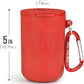 Dog Doo Tube Filled Dog Waste Bag Holders - Reusable Dog Poop Bag Tubes Designed to Keep in Odors and Germs
