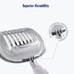 WePet Cat Litter Scoop, Aluminum Alloy Sifter, Kitty Metal Scooper, Deep Shovel, Long Handle, Poop Sifting, Kitten Pooper Lifter, Durable, Heavy Duty, for Litter Box