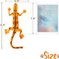 CiyvoLyeen Lizard Catnip Toys Chew Bite Resistant Toys for Indoor Cats Boredom Relief Teeth Cleaning Interactive Funny Cute Kitten Cat Lover Gifts Christmas Birthday Presents Set of 4