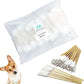 Long Cotton Swabs for Dog Ear Cleaning, 800pcs, 4.7 Inch Biodegradable Cotton Tips, Eco-Friendly Bamboo Cotton, Pet Ear Care & Wound Treatment, 16 Resealable Bags