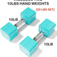 15LB 20LB 50LB Adjustable Dumbbell Set Free Weights Dumbbells Set for Women Men Hand Weights Sets Adjust Dumbbell Weight Sets for Home Gym Exercise Workout Strength Training Equipments