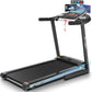 SYTIRY Treadmill with Touch Screen,3.25HP Treadmills for Home with TV and WiFi,Smart Foldable Treadmill with Music,3D Virtual Sports Scene,Popular APP for Social Networking,Walking/Running Machine