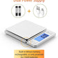 BOMATA 0.01g Small Digital Gram Scale, USB Rechargeable, Upgraded 1kg Jewelry Scale with Larger Display and Hold Function, High Precision, Grams and oz for Herb, Coin, Powder, Gold, Yeast, Kitchen