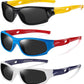 DYLB 3 Pack Flexible Kids Polarized Sunglasses For Boys Girls With Strap, Sport Sunglasses for Children Age 3-10.
