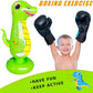 Punching Bag for Kids, Free Standing Boxing Bag for Bounce Back Focus Punching Bag for Practicing Karate, Taekwondo, De-Stress Boxing Bag for Kids.