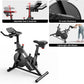 DeerRun Exercise Bike, Indoor Cycling Bike Brake Pad/Adjustable Magnetic Stationary Bike with App, Low Noise Workout Bike for Home Cardio 300lbs Weight Capacity with Pad Mount & LCD Monitor