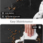 Pet Feeding Mat-Absorbent Dog Mat for Food and Water Bowl-No Stains Quick Dry Water Dispenser Mat-Dog Accessories Pet Supplies-Bowl for Messy Drinkers（Black,17"x28"