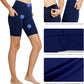 baleaf Women's 8"/ 5"/ 3" Biker Shorts High Waist Yoga Workout Gym Running Volleyball Spandex Shorts with Pockets