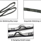 PRIOR FITNESS 2pcs Nylon Daisy Chain Straps for Aerial Yoga Hammock Swing Adjustable Aerial Silk Extender Strap Rope Anti-Gravity Yoga Extend Belts