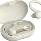 JLab Go Sport+ Wireless Workout Earbuds Featuring C3 Clear Calling, Secure Earhook Sport Design, 35+ Hour Bluetooth Playtime, and 3 EQ Sound Settings (Sand)