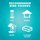 Audubon Park Waste Free Wild Bird Seed –12 lb. No Mess Blend with Sunflower Hearts & Peanut Pieces – Bird Food for Outside Feeders