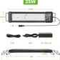 hygger 25W Smart Aquarium Light, Bluetooth LED Light with App Control, Full Spectrum Fish Tank Light with 24/7 Lighting Cycle, 5 Modes, Adjustable Timer, for 18"-24" Freshwater Planted Tank
