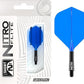 RED DRAGON Darts – Nitro Flite Integrated Flight & Shaft System – No.2 Shape and Design - Available in Short, Intermediate & Medium - Available in Variety of Colours - Professional Darts Accessories